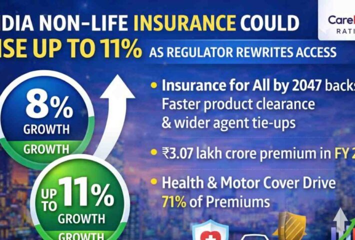 India’s Non-Life Insurance Could Grow Up to 11% as Regulator Rewrites Market Access